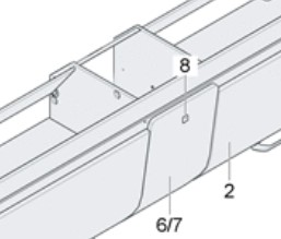 kastdeur bruin 289x472,85mm