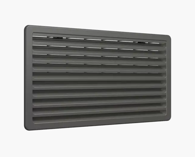 Thetford Ventilatierooster 257x432mm Donkergrijs 69110025 