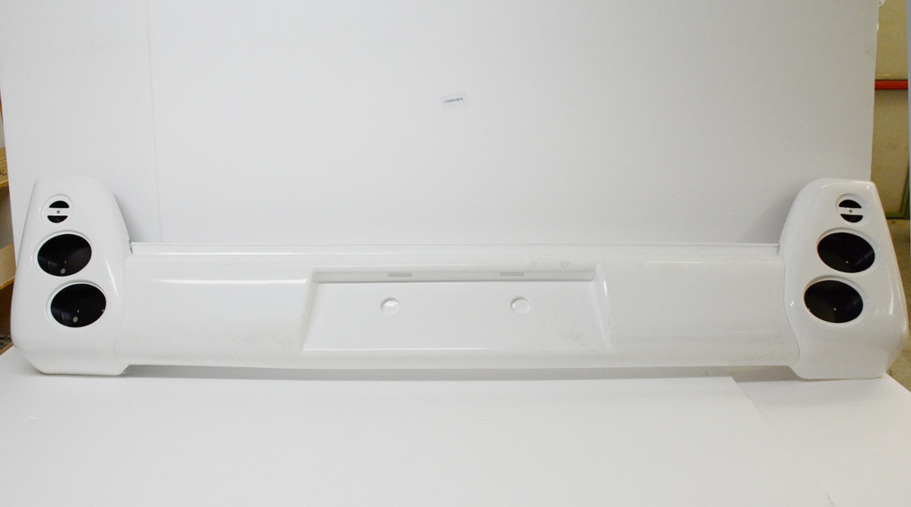 Achterbumper XGO 2260mm wit