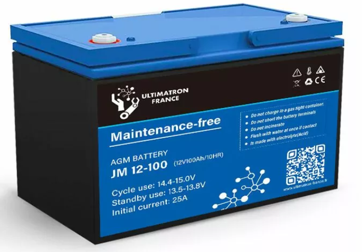 Lithium Ultimatron 100Ah LiFePO4 Smart BMS met Bluetooth-verwarming