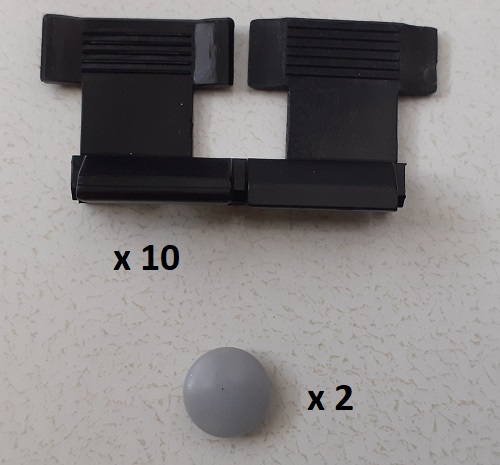 KIT vliegendeur pilote 75.3631.9902 (10+2)