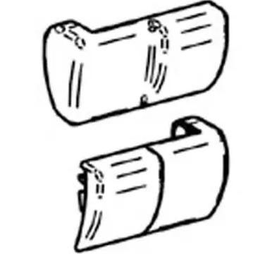 afdekkappen l+r voor armbevestiging 4900/5200