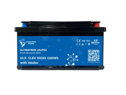 Lithium Ultimatron 12,8V 100Ah LiFePO4 Smart BMS met BT-verwarming