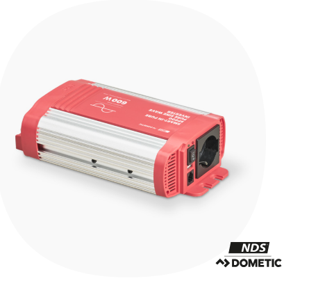 NDS/Dometic omvormer SMART-IN 12V 600W Pure sinewave