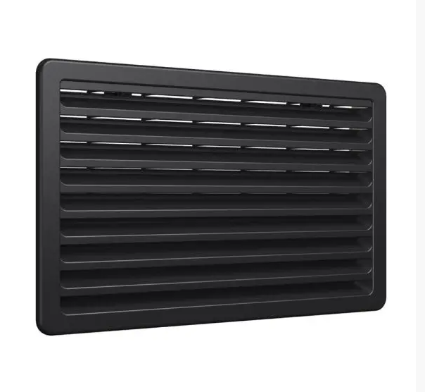 Thetford Koelkast Ventilatie Rooster 257x432 Zwart