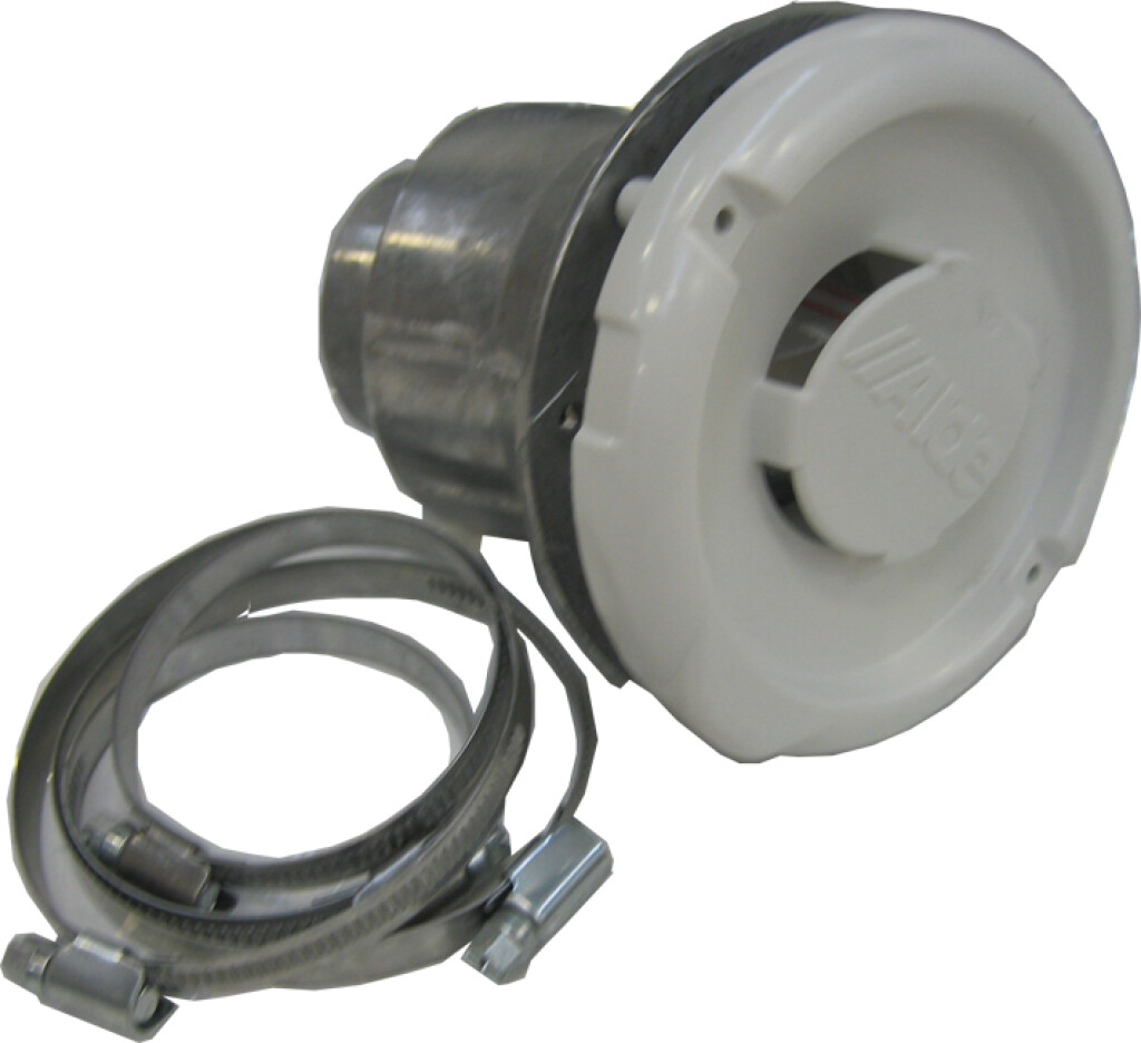 Wandschoorsteen alde compleet deksel wit