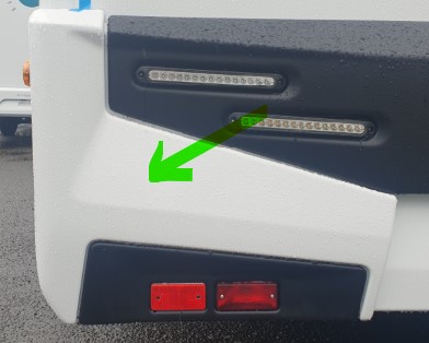 Pare-chocs d'angle pour Ford 2025