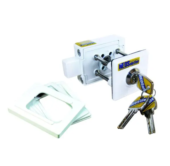 HEOSafe garagedeur 2 Sloten Wit 1958 - 2W