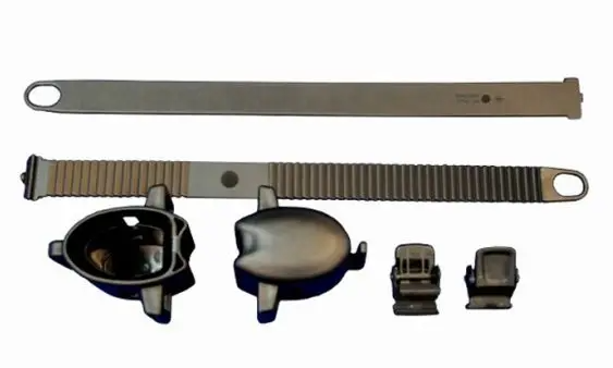 Verrouillage de plate-forme ovale (G+D)