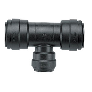 Raccord en T John 12 mm-12 mm
