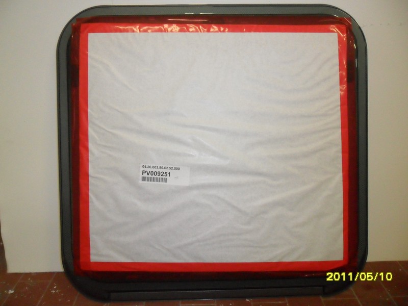 Cadre en polyplastique 600 x 550 mm, modèle Roxite 4.26