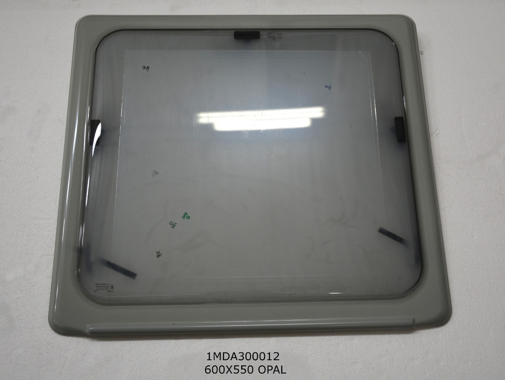 Plastoform Raam 600 x 550, couleur gris opale