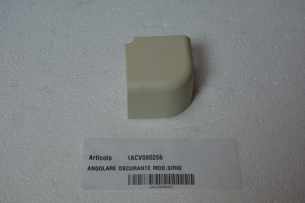 Pièce d'angle pour store Sirio