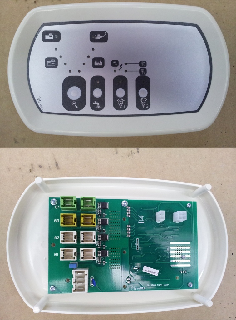 Panneau de commande eur/kata mod. 2014