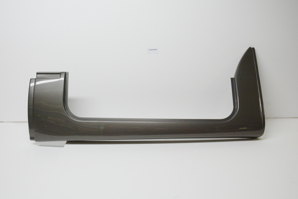 Rok links achter onder garage 900mm europeo kleur donkergrijs
