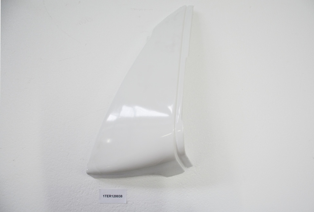 Hoekstuk la model 001p bumper wit