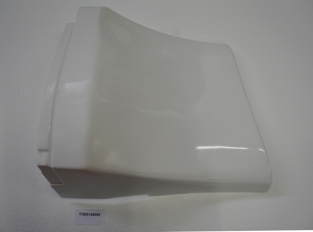 Pièce d'angle pour cabine de camping-car Fiat, modèle 2013, blanche