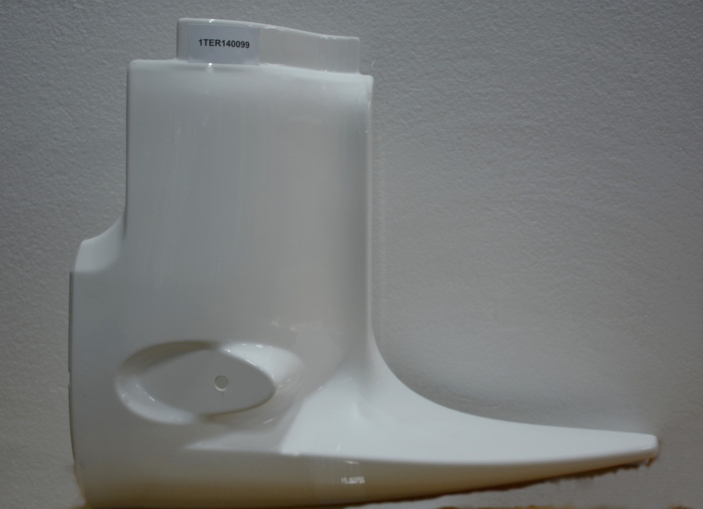 Hoekstuk cabine/opbouw rechts kata 2013 wit