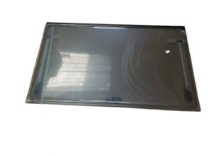 Acrylglas s4 900x600 graphite / zwart profiel