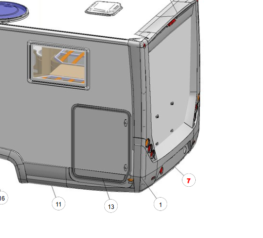 Achterbumper mod Prince 2011