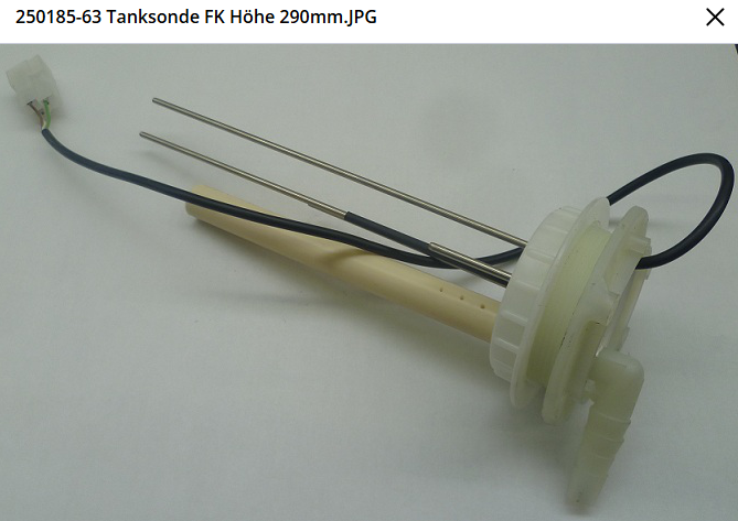 Tanksonde wc tank 250 l charisma 2007 (505731f)
