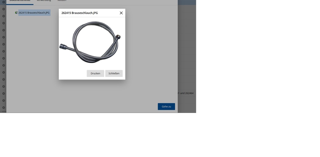 Doucheslang concorde