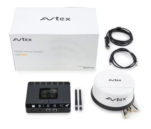Avtex router 5g (cat. 6) dual sim mobiele internetoplossing