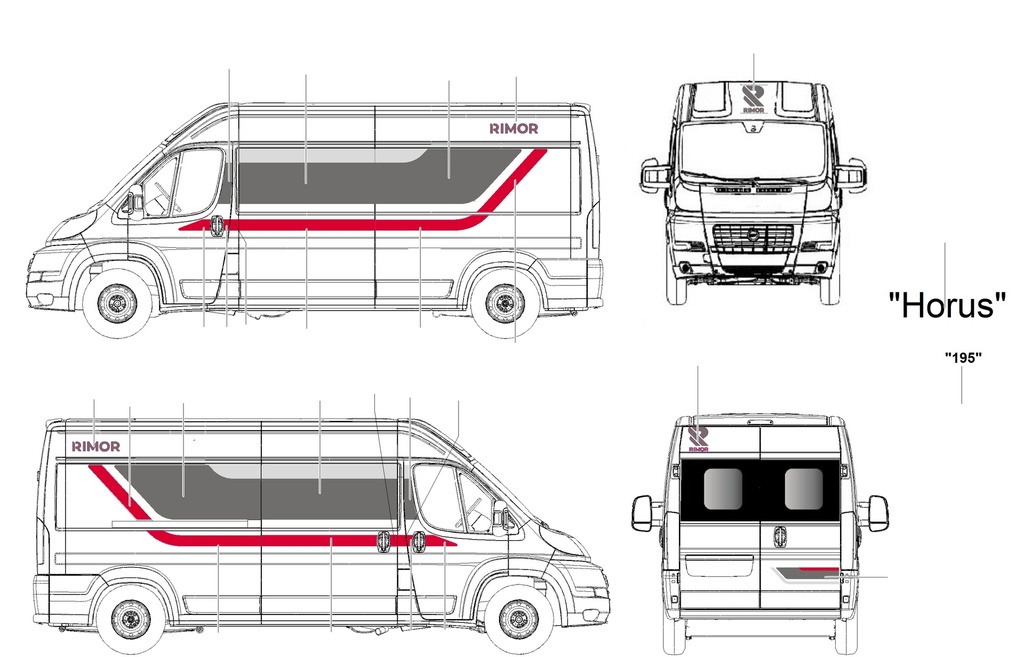 Sticker rode streep rechts achter schuifdeur (19)