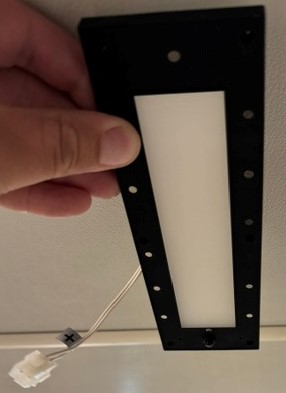 Plafondlicht/ CEILING LIGHT BLACK WEST.W/MECH.SWITCH