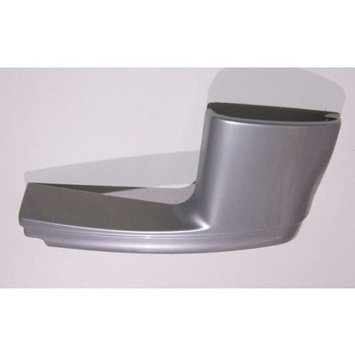 ACHTERBUMPERKAP RECHTS ZILVER