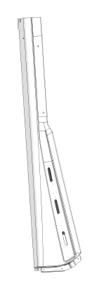 hoekstuk verticaal links achter