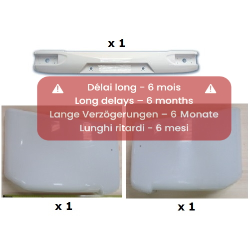 kit achterbumper A58