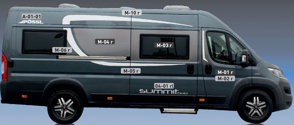 complete stickerset Pössl 640