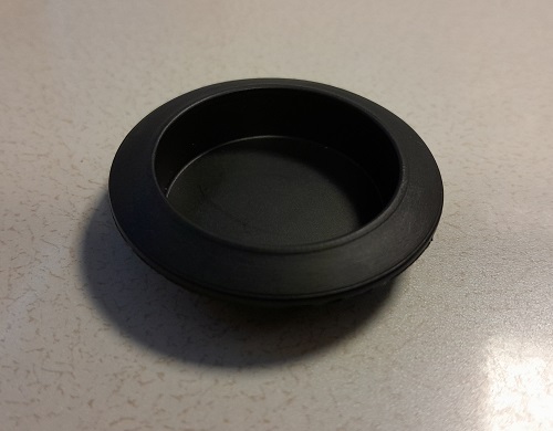 ronde deurknop plastic