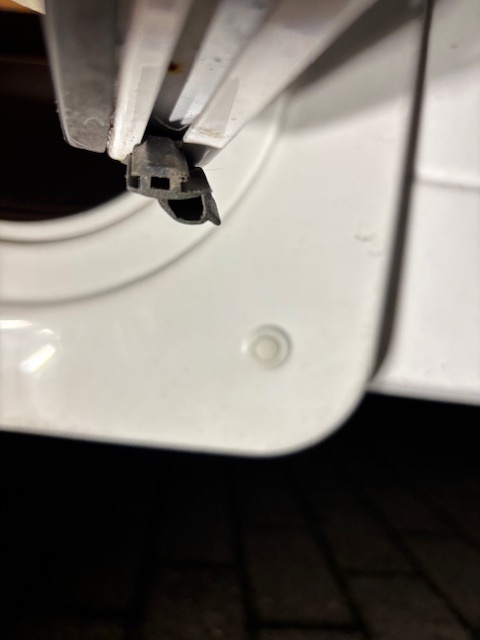 DUST-GUARD TRIM FOR "RVDOORS" DOOR