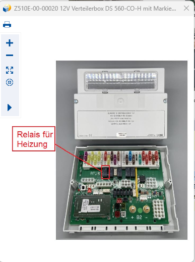 12V verdeelbox DS560-CO-H (vervangt 250189-115 en 250185-2)