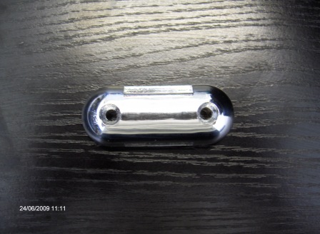 kunststof koppeling voor ladder chrome