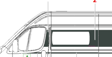 Sticker groot links zwart elnagh van (NR2)